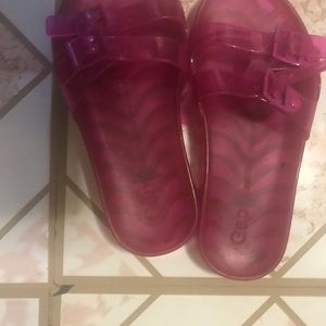 Gap pink sandals sz 11/12